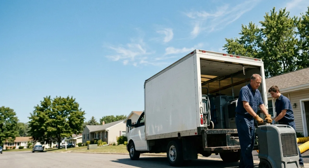 Water Damage Cleanup in Oak Park, MN near me